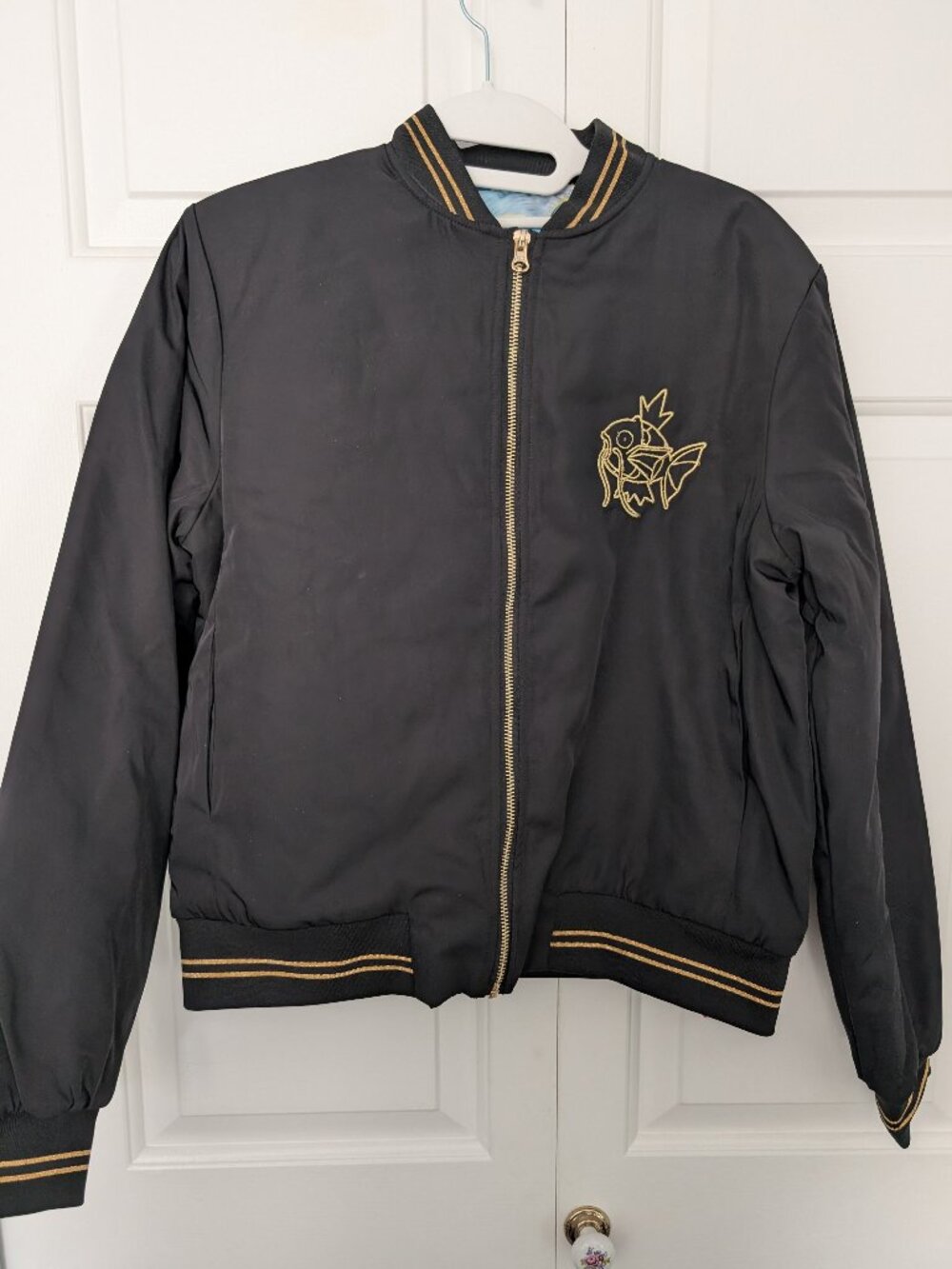 Magikarp & Gyarados Pokemon Blackmilk bomber jacket